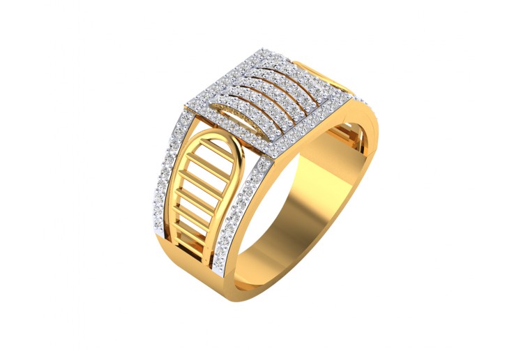Ramsey diamond ring in 18k  Gold